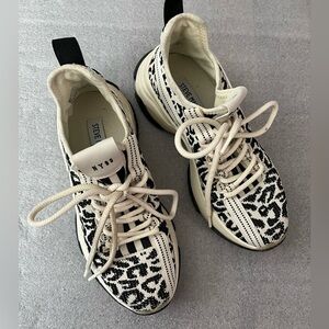 [US6]Steve Madden Women's Maxima Leopard Athletic Shoes 6 (B,M) MAX108S1